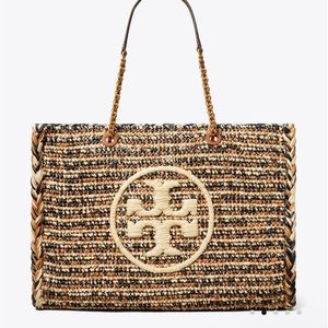 🚫SOLD🚫 ELLA RAFFIA CHAIN TOTE